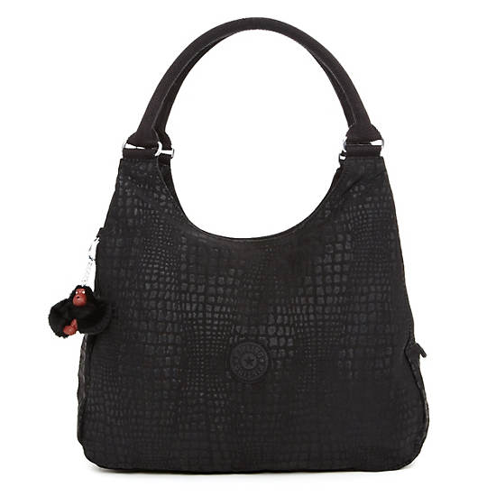 Bagsational Handbag, True Black Mix, large