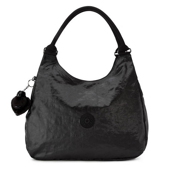 Bagsational Handbag, Black Rose, large