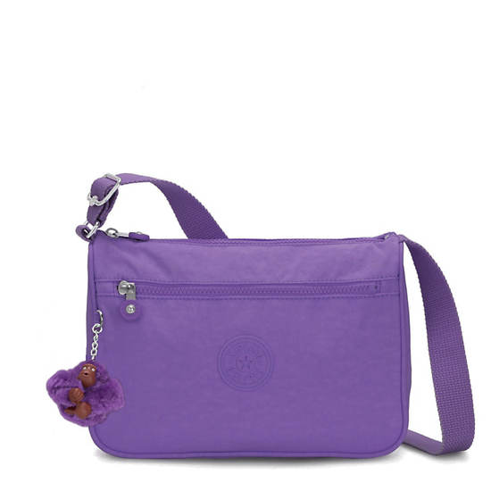 Callie Crossbody Bag, Tile Purple Tonal, large