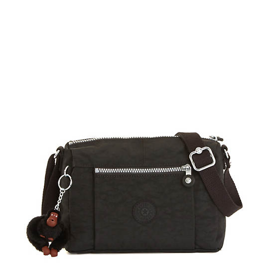 Wes Crossbody Bag, Black, large Wes Crossbody Bag, Black, large
