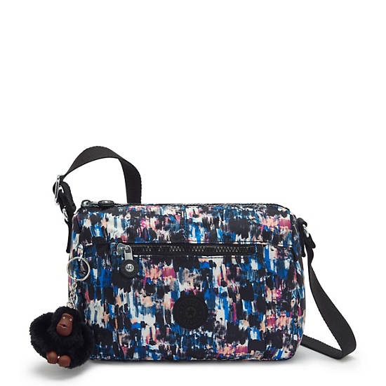 Wes Crossbody Bag, Brush Strokes, large