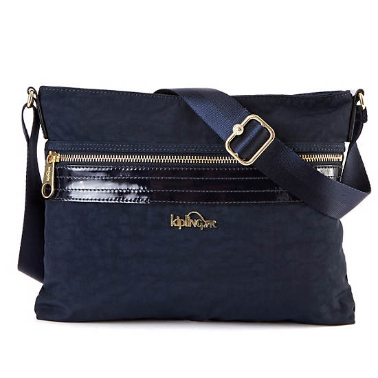 Adelaide Handbag, Deep Sky Blue, large