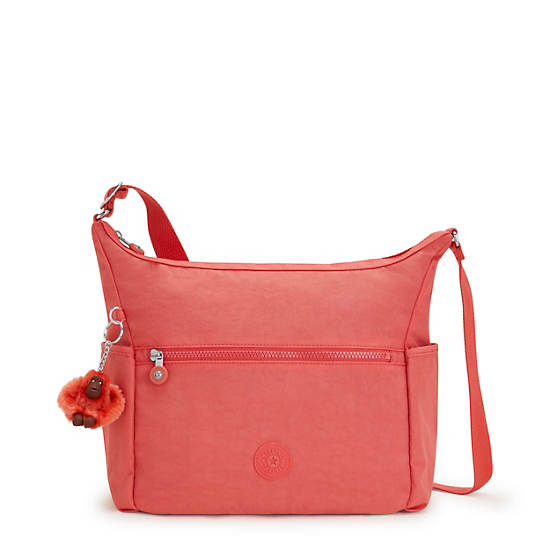 Alenya Crossbody Bag, Papaya Orange Tonal, large Alenya Crossbody Bag, Papaya Orange Tonal, large