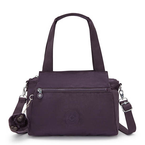 Elysia Shoulder Bag, Ultimate Plum, large