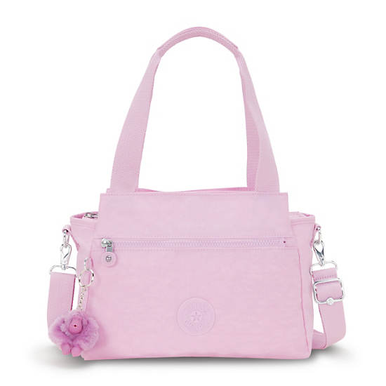Elysia Shoulder Bag, Blooming Pink, large