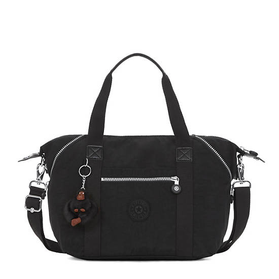 Art Small Handbag, Black, large