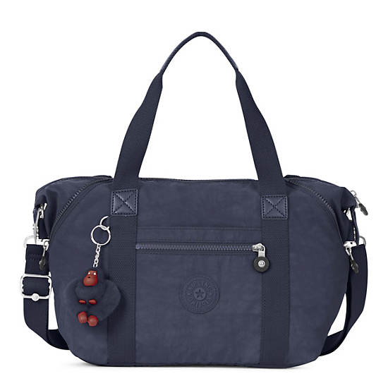 Art Small Handbag, True Blue, large