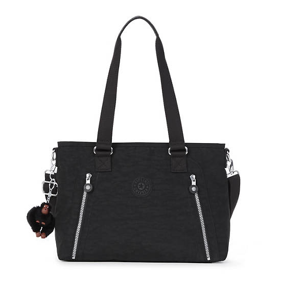 Angela Handbag, Black, large