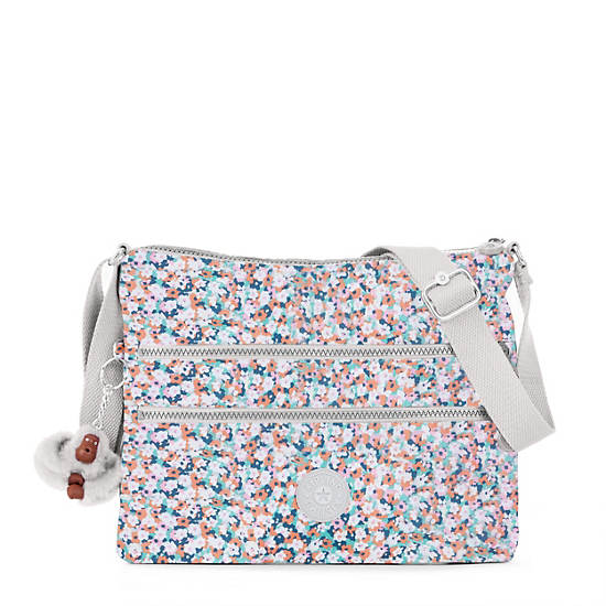 kipling alvar printed crossbody bag