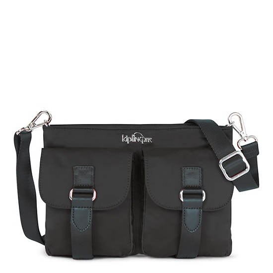 Tessa 5-in-1 Convertible Crossbody Bag, Black, large