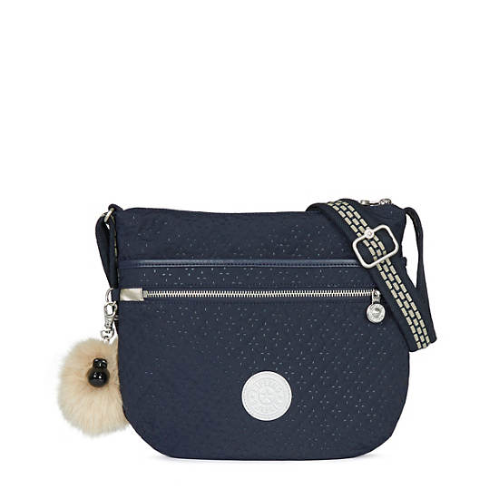Arto Quilted Crossbody Bag, Bayside Blue, large Arto Quilted Crossbody Bag, Bayside Blue, large