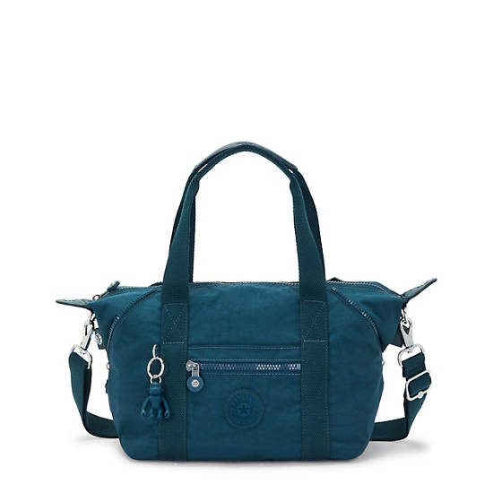 Art Mini Shoulder Bag, Cosmic Emerald, large