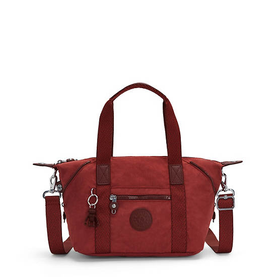 Art Mini Shoulder Bag, Dusty Carmine, large