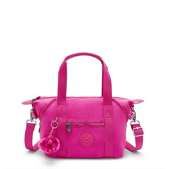 Art Mini Shoulder Bag, Glowing Fuchsia, large