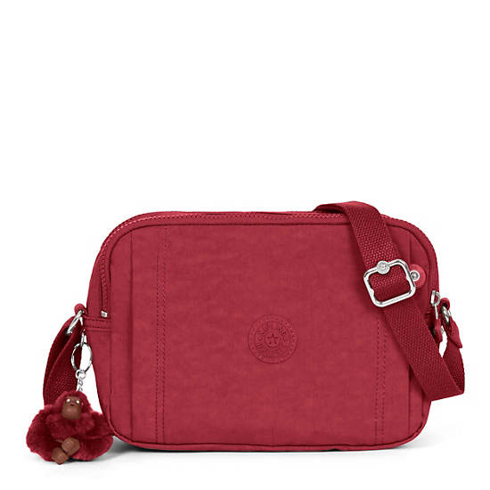 Benci Handbag, Brick Red, large