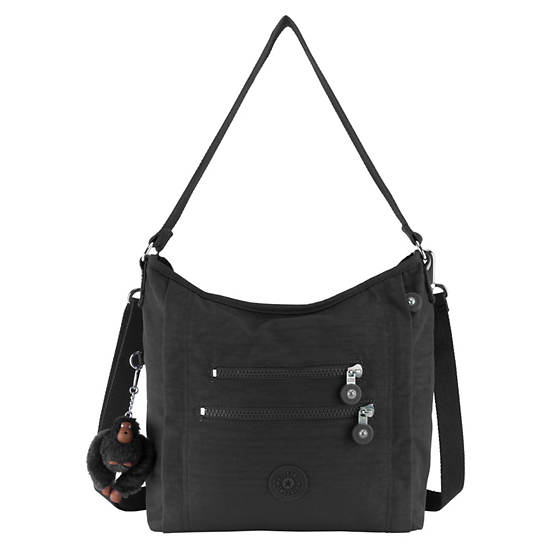 Belammie Handbag, Black, large