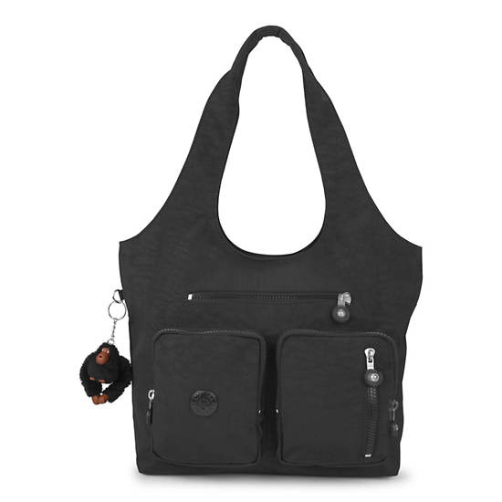 Anet Handbag, Black, large