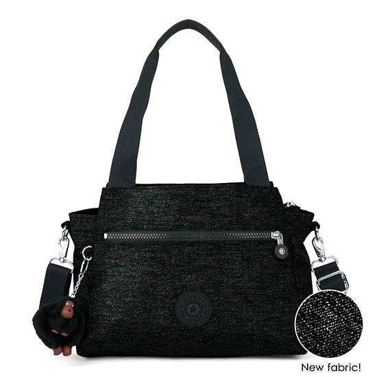 Elysia Handbag, Rapid Black, large