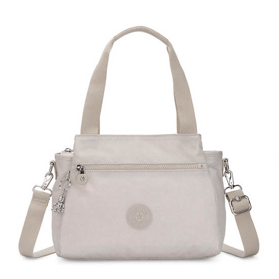 Elysia Handbag, Glimmer Grey, large
