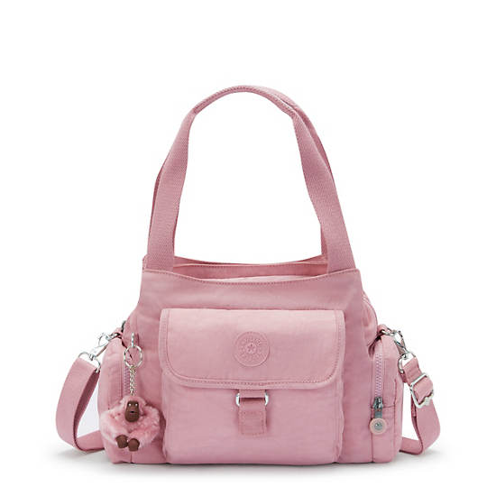 Felix Large Handbag, Soft Blush, large