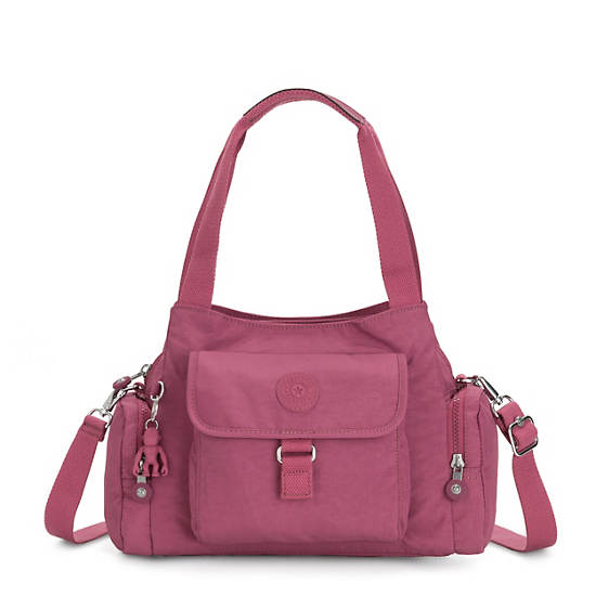 Felix Large Handbag, Fig Purple, large