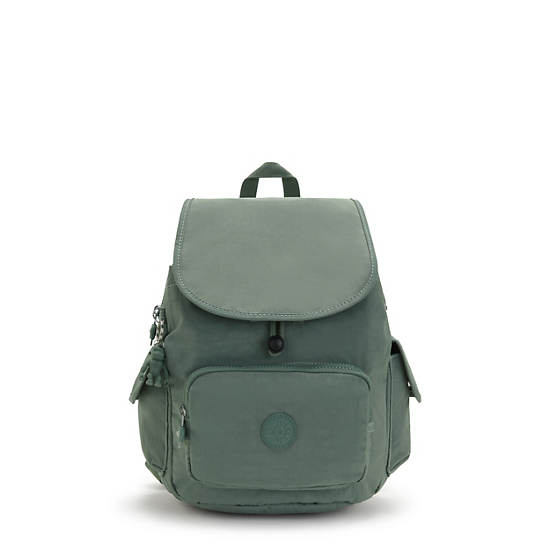 City Pack Small Backpack, Faded Green, large