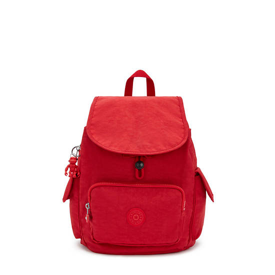 City Pack Small Backpack, Red Rouge, large