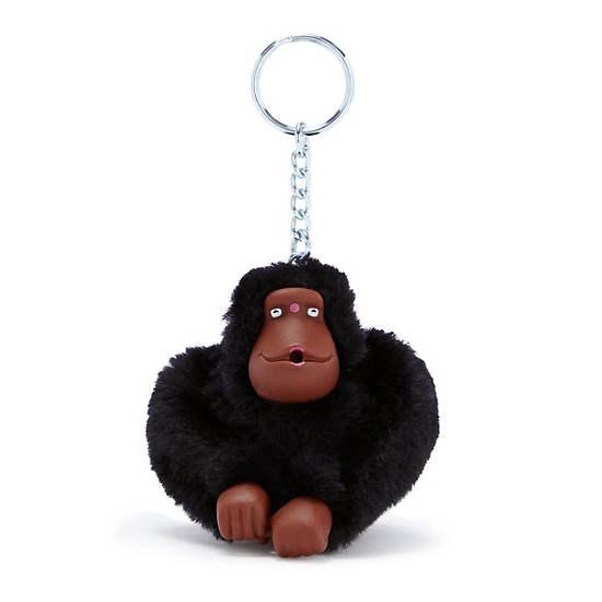 Sven Monkey Keychain, True Black, large