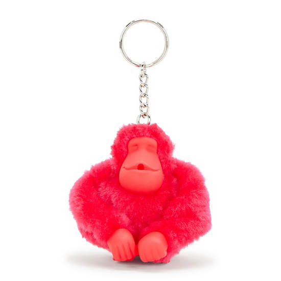 Sven Monkey Keychain, Pink Monkey, large