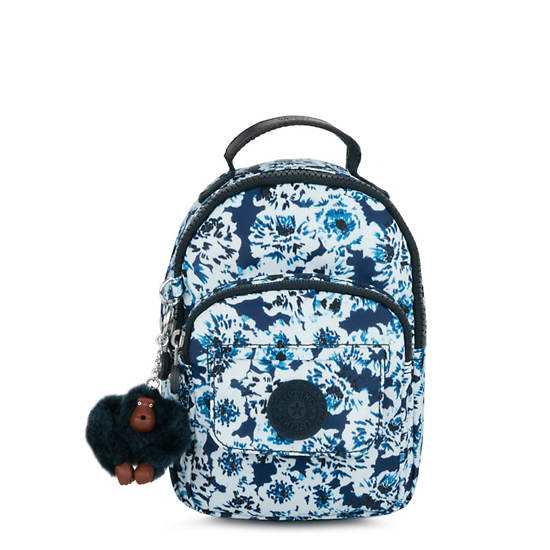 Alber 3-In-1 Convertible Mini Bag Printed Backpack, Nocturnal Satin, large