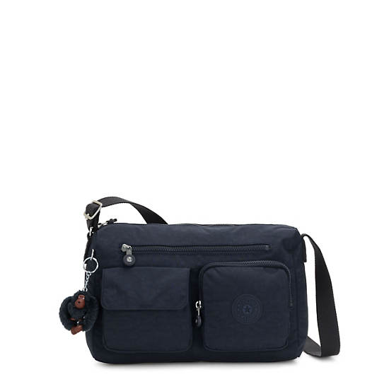 Jean Crossbody Bag, True Blue Tonal, large