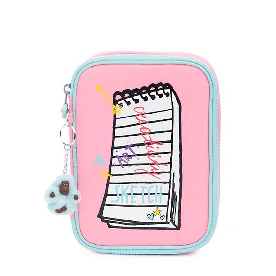 100 Pens Case  Pen case, Cute school supplies, Kipling bags