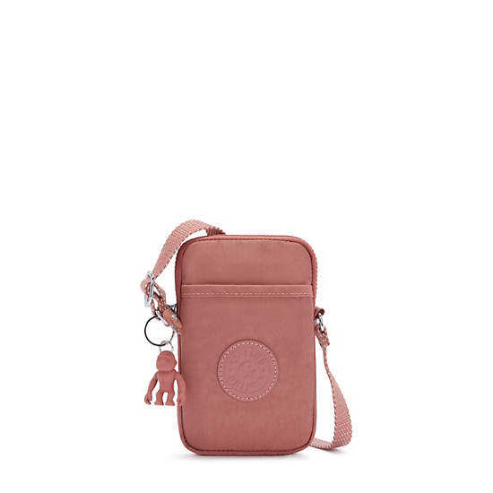 Tally Crossbody Phone Bag, Rabbit Pink, large