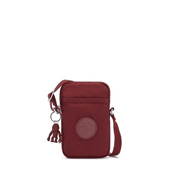 Tally Crossbody Phone Bag, Tango Red, large