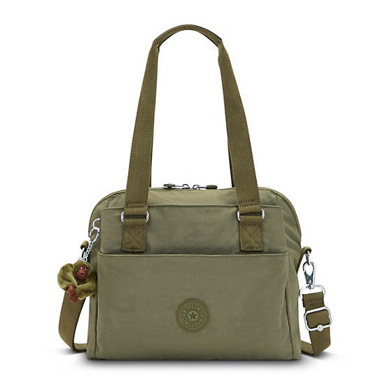 Felicity Shoulder Bag, Hiker Green, large