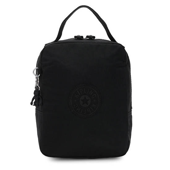 Lyla Lunch Bag, Black Noir, large