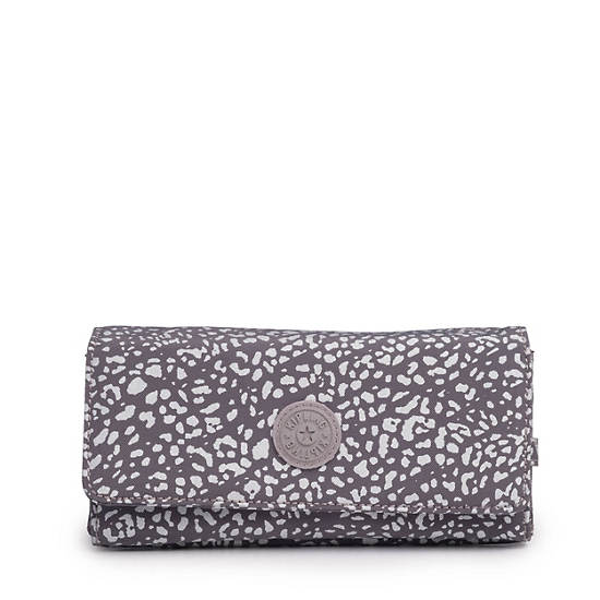 New Teddi Snap Wallet, Black, large New Teddi Snap Wallet, Black, large
