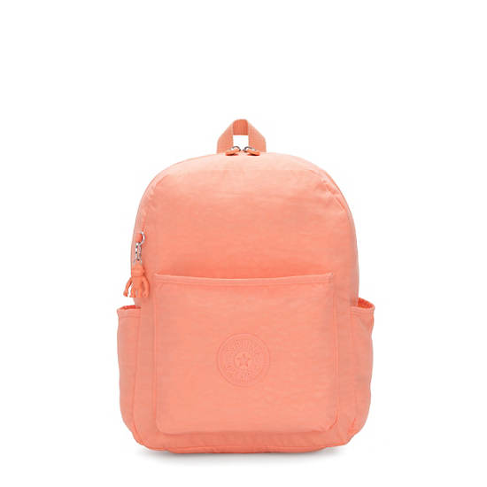 Bennett Medium Backpack, Peachy Coral, large