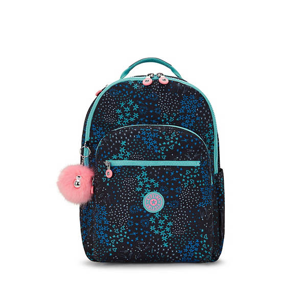 Seoul Large Printed 15" Laptop Backpack, Dreamy Stars, large