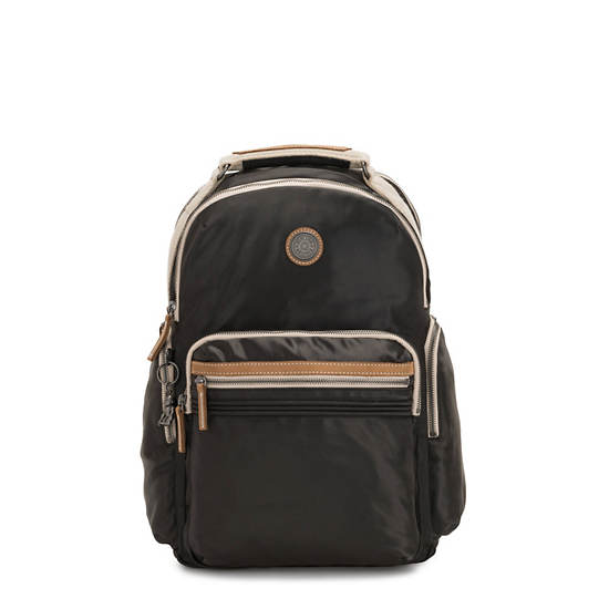Osho Laptop Backpack, Delicate Black, large