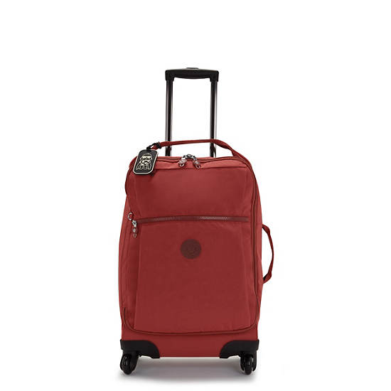 Darcey Small Carry-On Rolling Luggage, Dusty Carmine, large