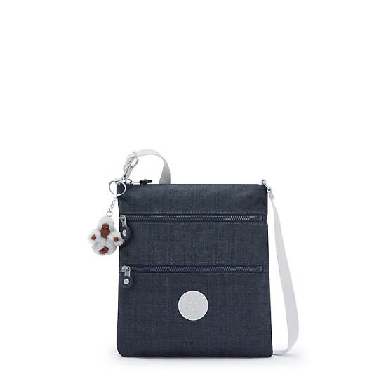 Keiko Crossbody Mini Bag, Brush Blue M, large
