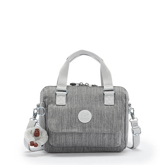 Zeva Handbag, Curiosity Grey, large