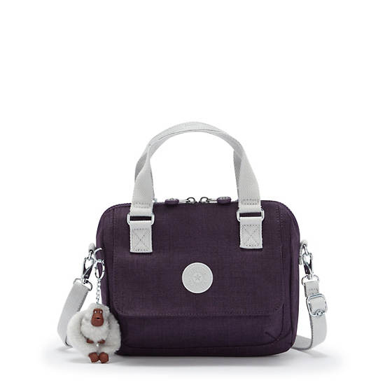 Zeva Handbag, Misty Purple, large