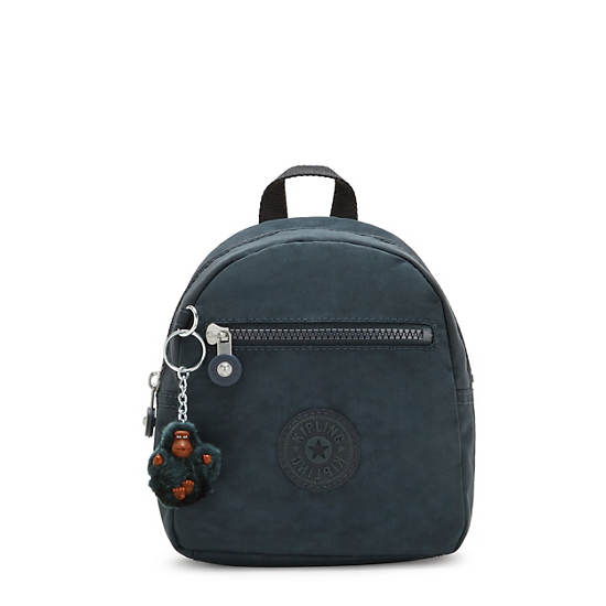 Winnifred Mini Backpack, True Blue Tonal, large