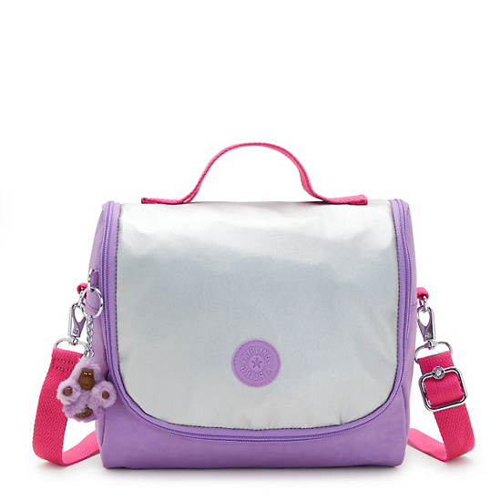 New Kichirou Lunch Bag, Purple Candy Block, large
