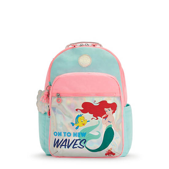 Little Mermaid Watercolor Backpack Laptop Exercise Backpack Fashion Laptops Backpack College Computer Bag for Women and Men Fits 15 Inch Laptop 