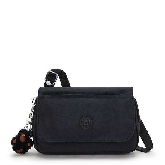 Averill Crossbody Bag, Black Tonal, large