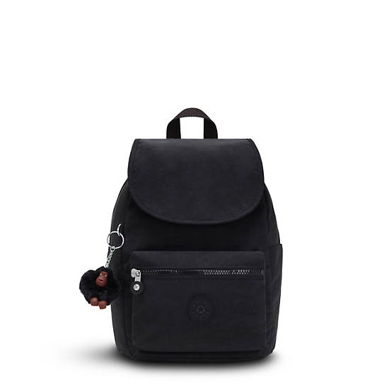 Ezra Small Backpack, Black Tonal, large