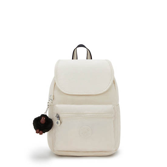 Ezra Small Backpack, Light Sand, large